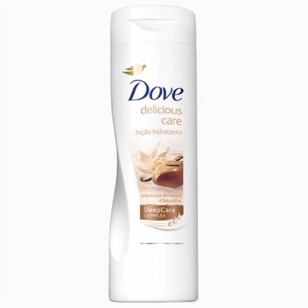 <span>Loção Hidratante </span><strong>Dove</strong><span> Karité 200ml - </span><strong>R$ 8,99</strong>