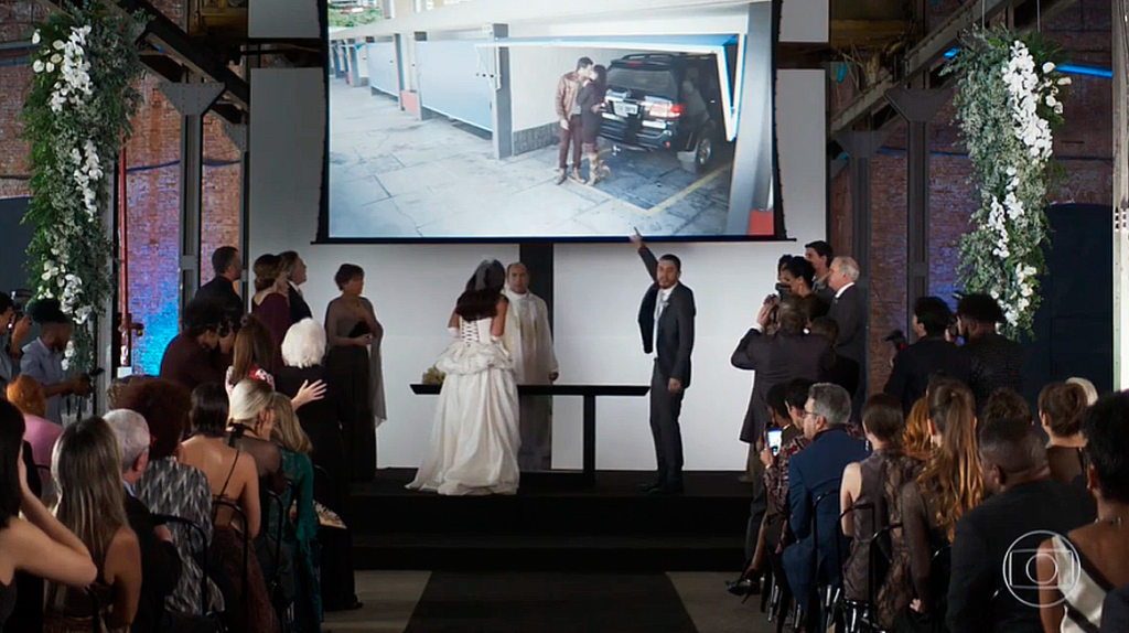 A dona do pedaço, casamento de Vivi Guedes