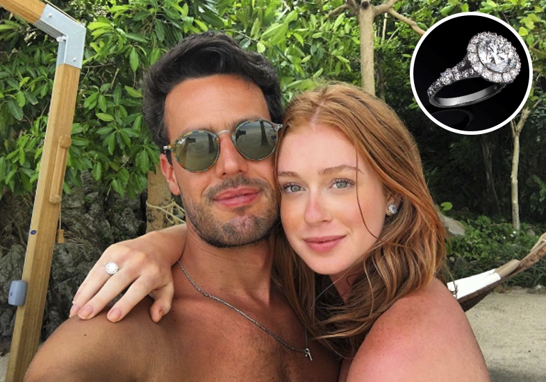 As alianças de noivado das celebridades