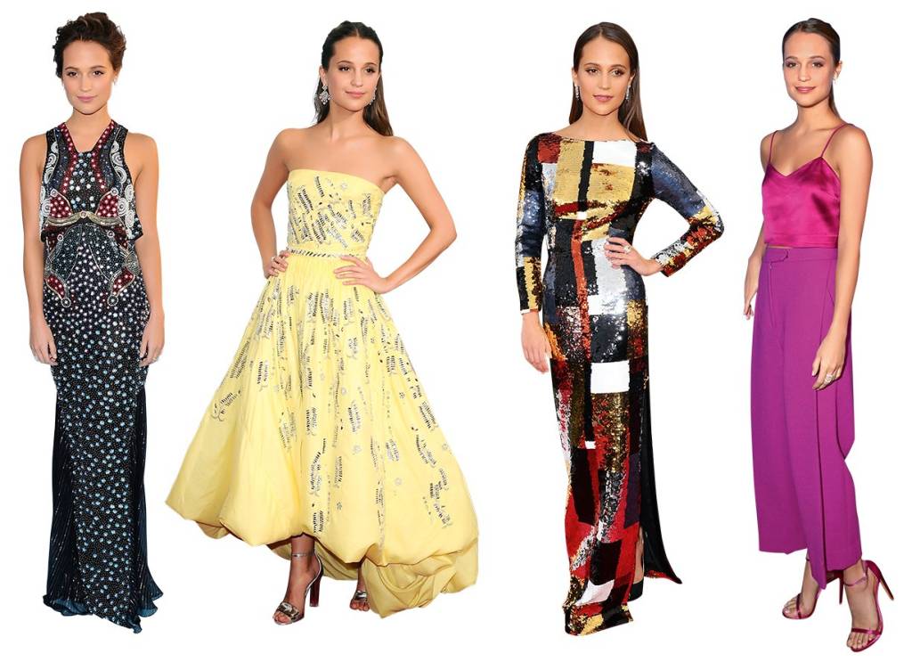 Os 10 melhores looks de Alicia Vikander