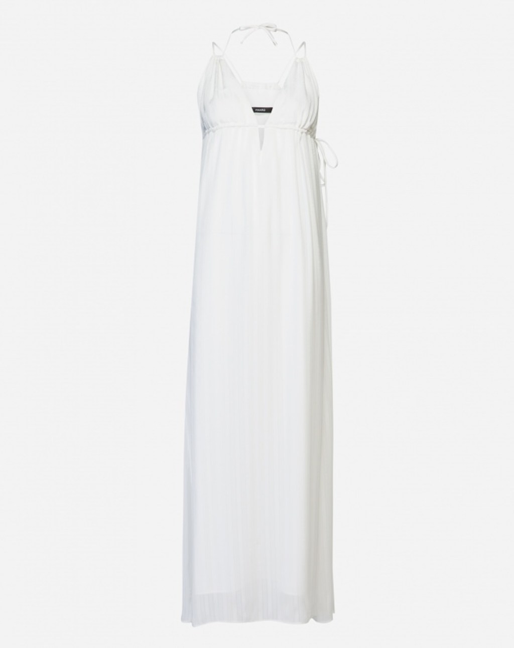 AMARO - vestido longo de lurex