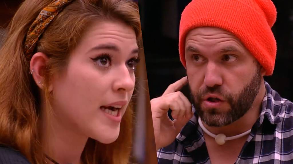 Caruso tenta comprar briga com Ana Clara e os dois discutem