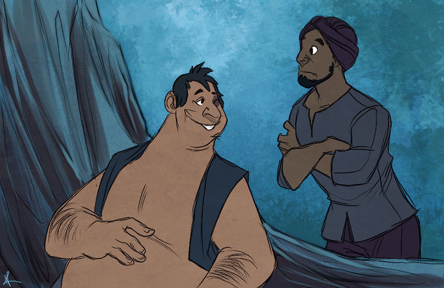 Se os animais da Disney fossem humanos