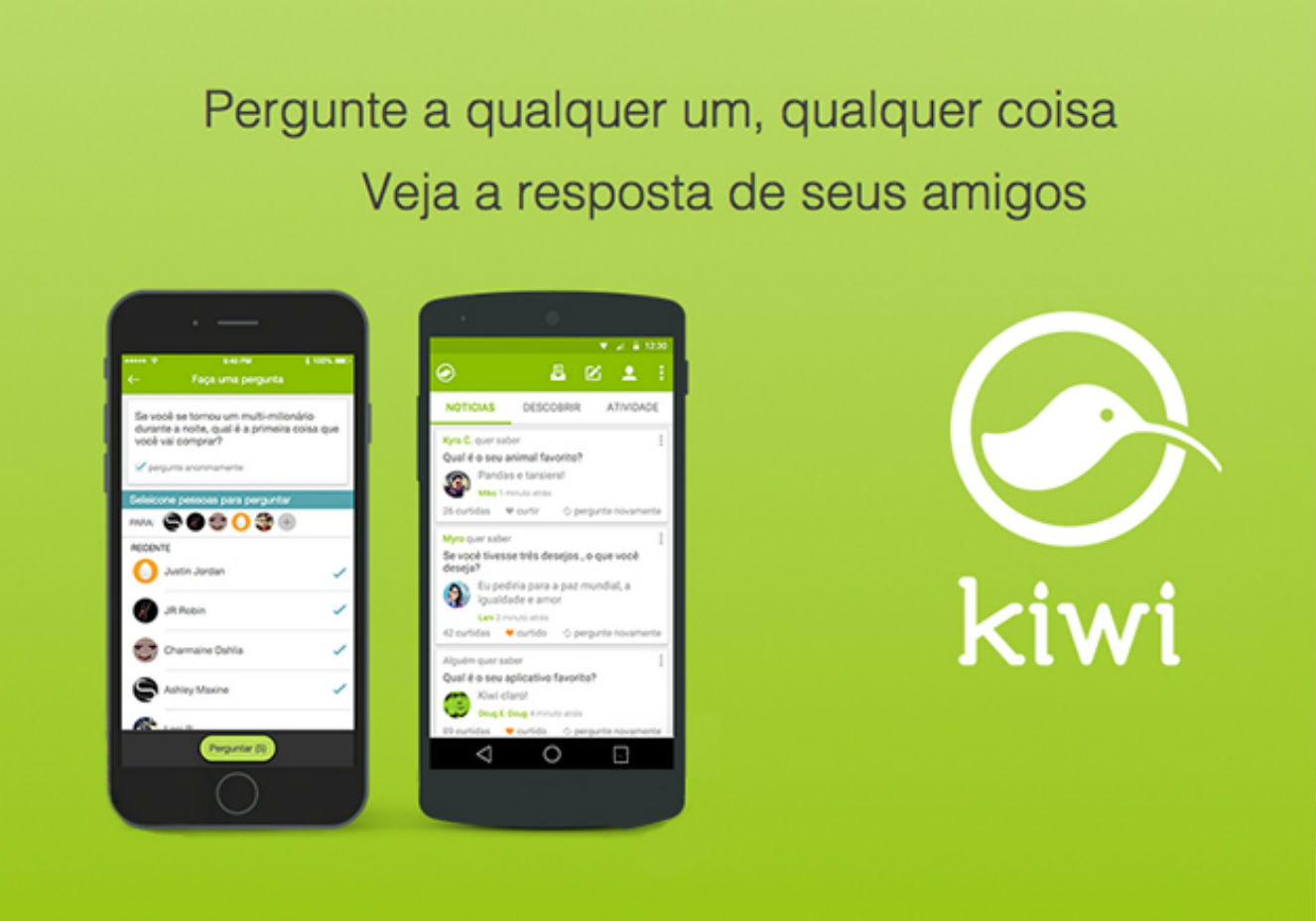 Conheça o Kiwi, aplicativo que permite fazer perguntas anônimas | CLAUDIA