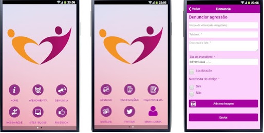 Apps violência doméstica Rede AMVV Apps violência doméstica Rede AMVV
