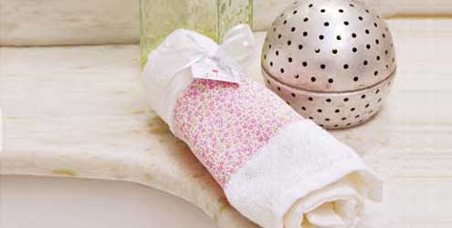 Toalhas de lavabo personalizadas