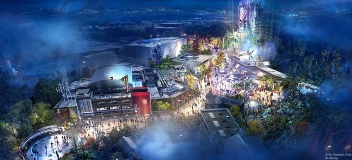 Avengers Campus, parque da Disneyland Avengers Campus, parque da Disneyland