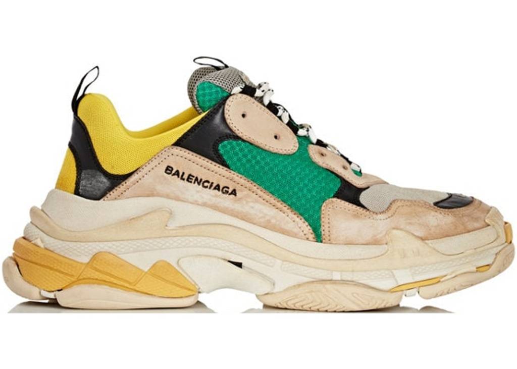 balenciaga-triple-s-beige-green-yellow