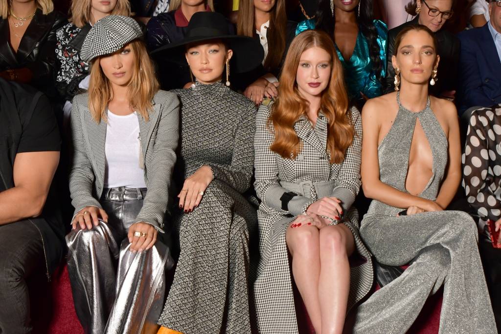 Bella, Gigi Hadid e Marina Ruy Barbosa Bella, Gigi Hadid e Marina Ruy Barbosa