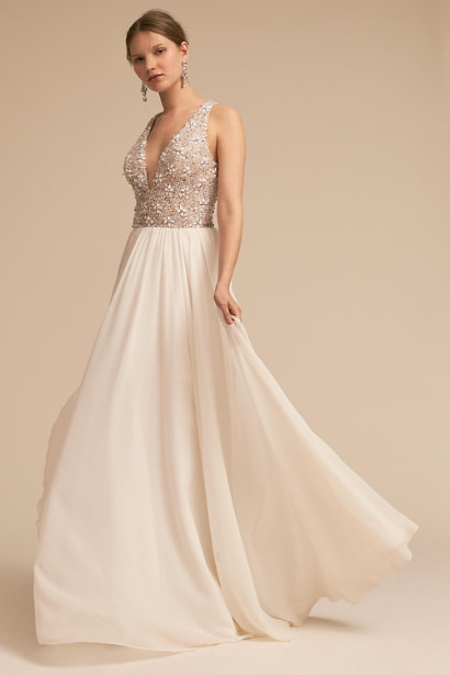 23 vestidos de noiva em tom champagne bhldn4