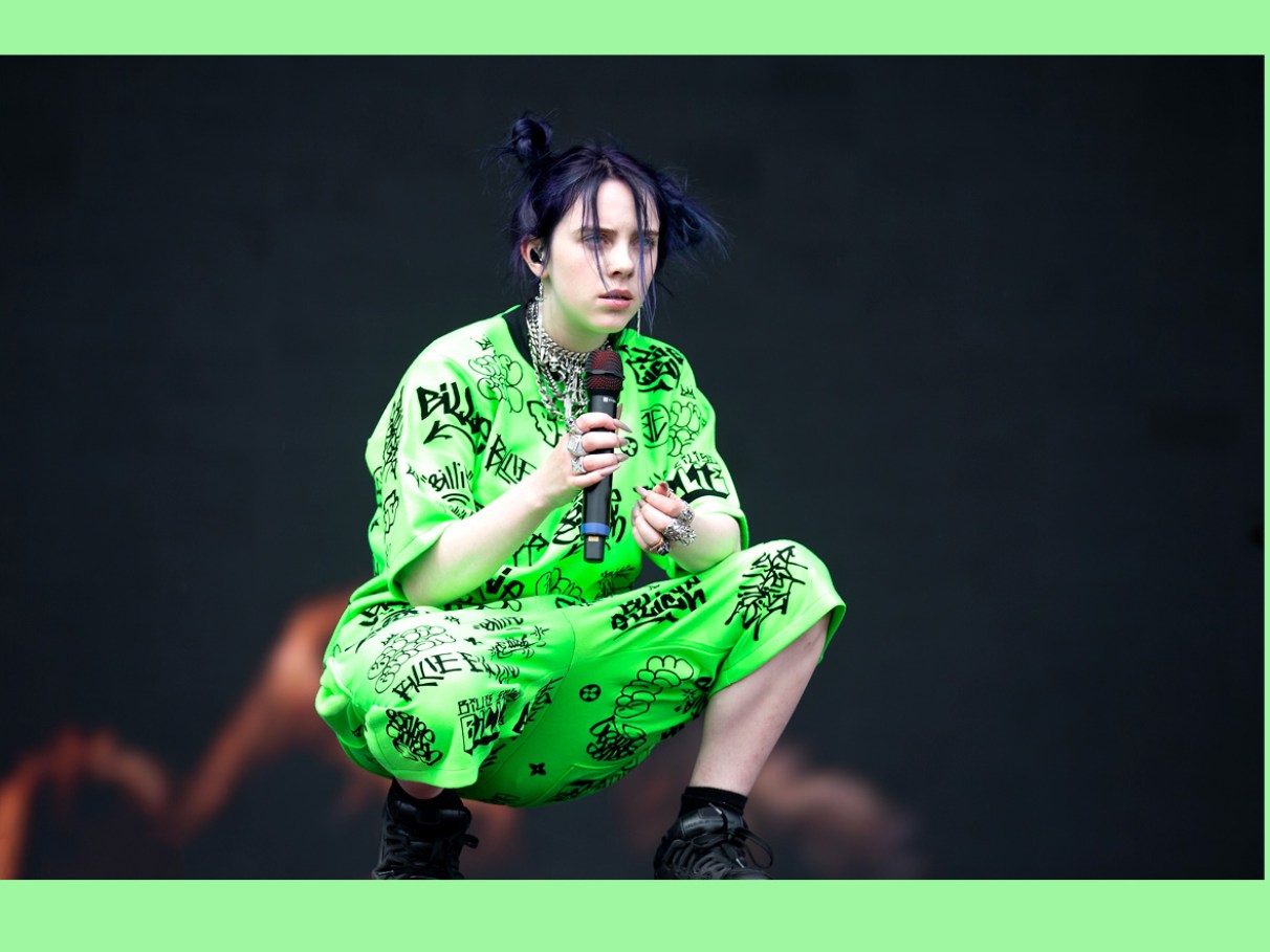 Billie Eilish só usa roupas largas e conseguira... | CLAUDIA