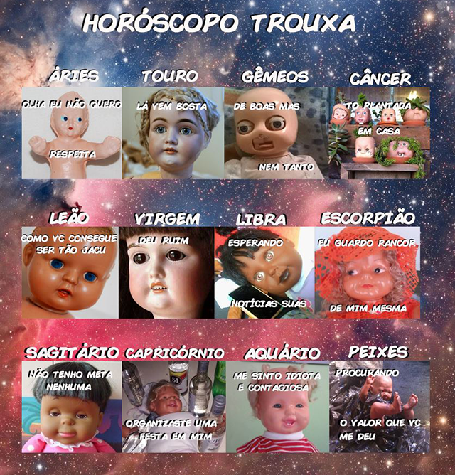 Reprodução Facebook Bonecas Trouxas