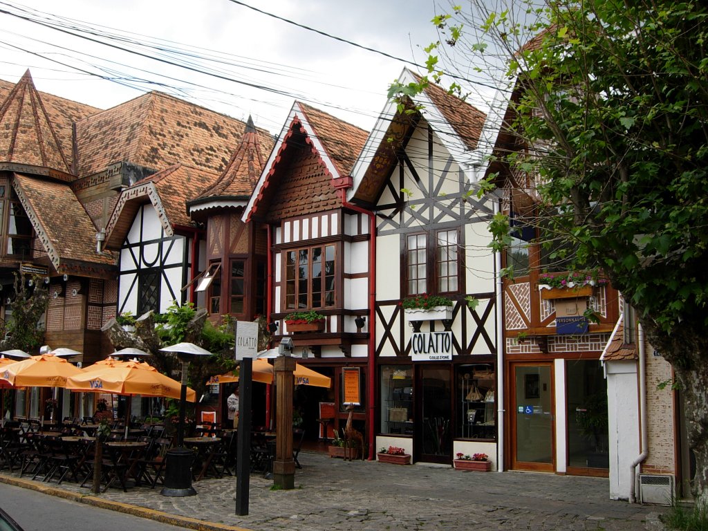 A cidade de Campos do Jordão, em São Paulo