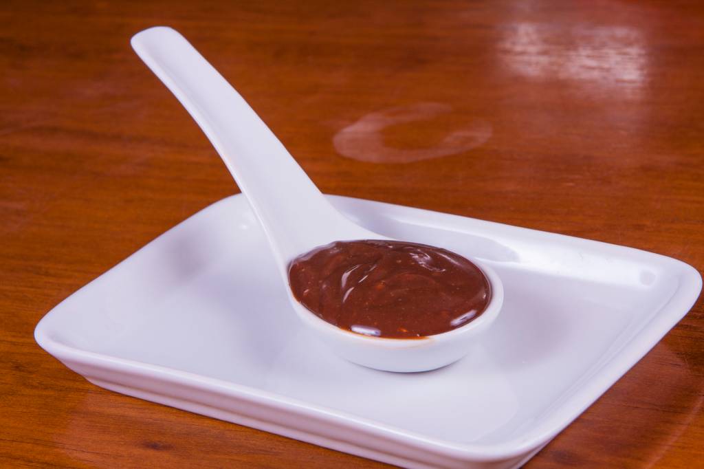 Brigadeiro de biomassa de banana verde