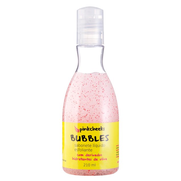 <span>Bubbles </span><strong>Pink Cheeks</strong><span> - Sabonete Líquido Esfoliante - 210ml - </span><strong>R$ 29,90</strong>