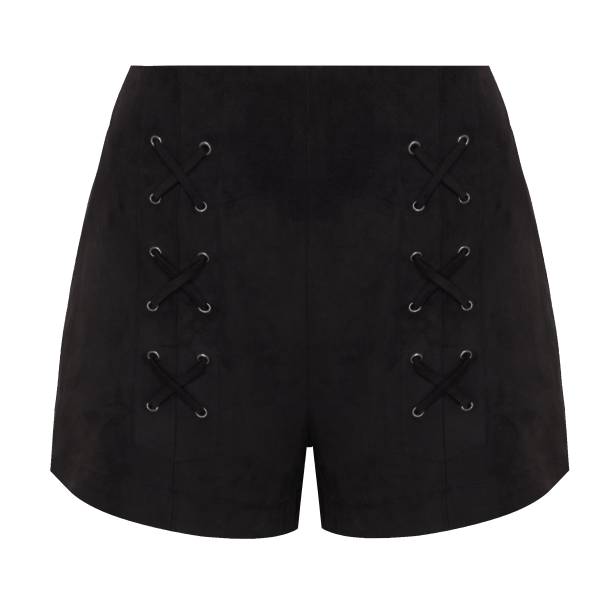 Shorts preto de veludo, R$ 149,99. <i>*preços checados em março de 2017.</i>