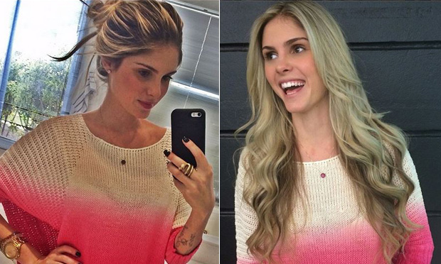 Platinada! Bárbara Evans deixa cabelo ainda mais loiro