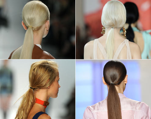 Verão 2012: tendências de cabelos da semana de moda de Nova York