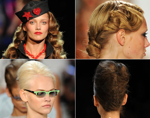 Verão 2012: tendências de cabelos da semana de moda de Nova York