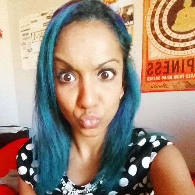 Cabelo azul