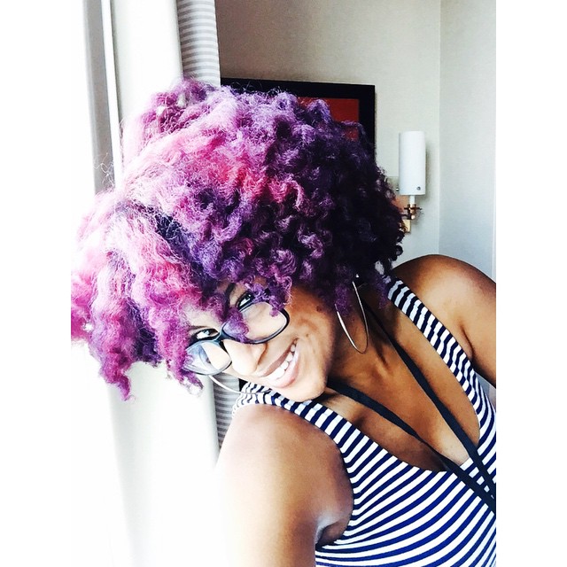 Cabelo roxo
