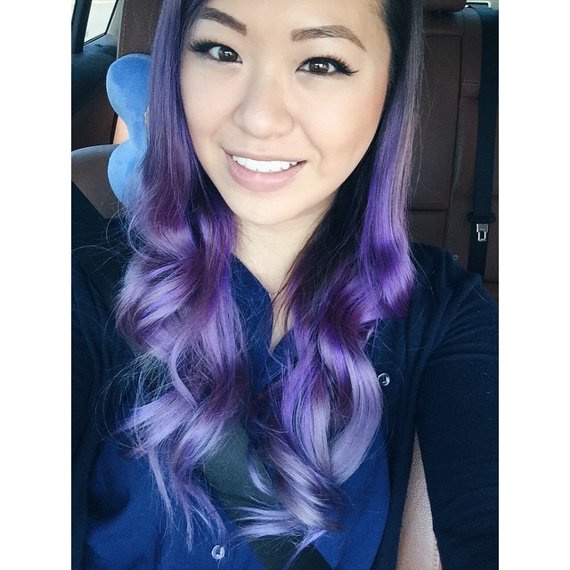 Cabelo roxo