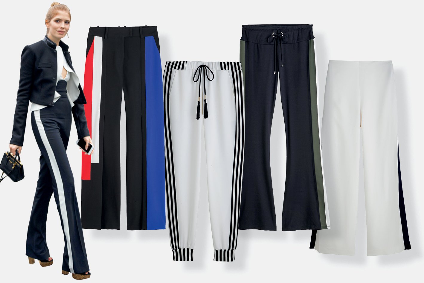 modelo de calça listrada