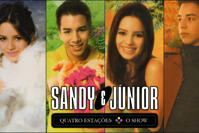 Sandy relembra momento especial com Junior em show de Chitãozinho