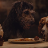 Disney libera pôster perfeito com cena clássica de “A Dama e o