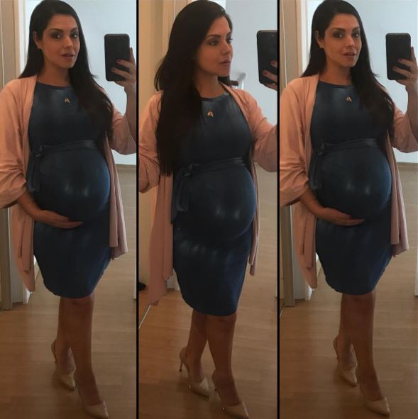 Já na reta final da gravidez, Thais ama exibir seu barrigão. Linda demais! Já na reta final da gravidez, Thais ama exibir seu barrigão. Linda demais!