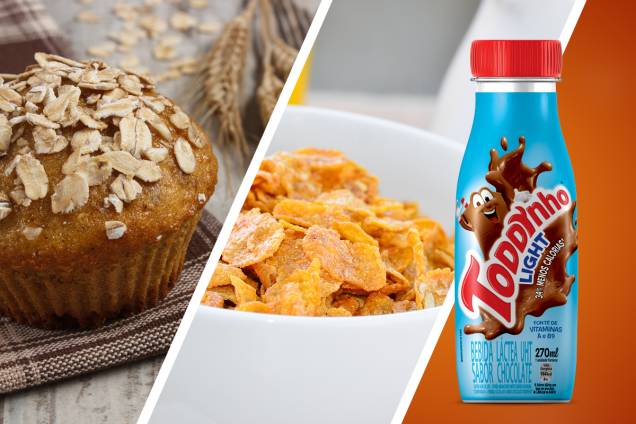 Bolo integral de maçã (grupos 1 e 2) + cereal matinal (grupo 3) + Toddynho garrafa light (grupo 4) Bolo integral de maçã (grupos 1 e 2) + cereal matinal (grupo 3) + Toddynho garrafa light (grupo 4)