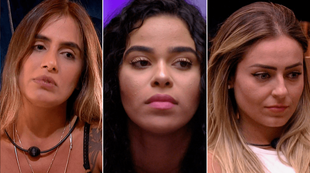 Carolina, Elana e Paula disputam novo paredão triplo do BBB19