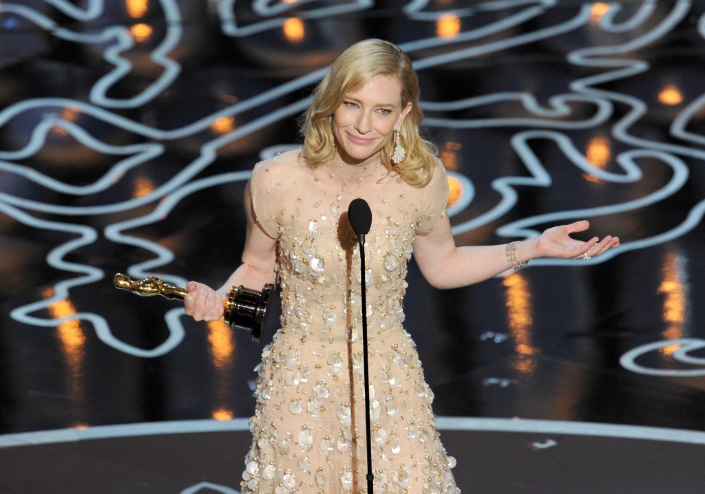 Cate Blanchett vencedora do Oscar