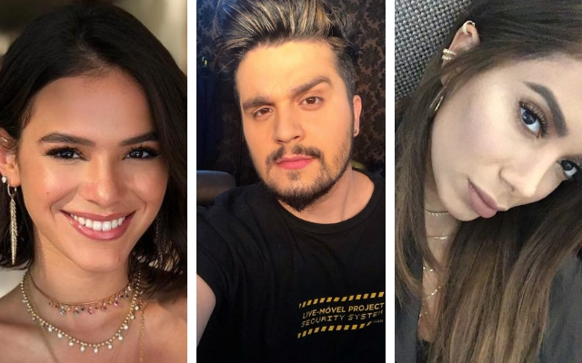 Luan Santana revela que já ficou com Bruna Marquezine e Anitta