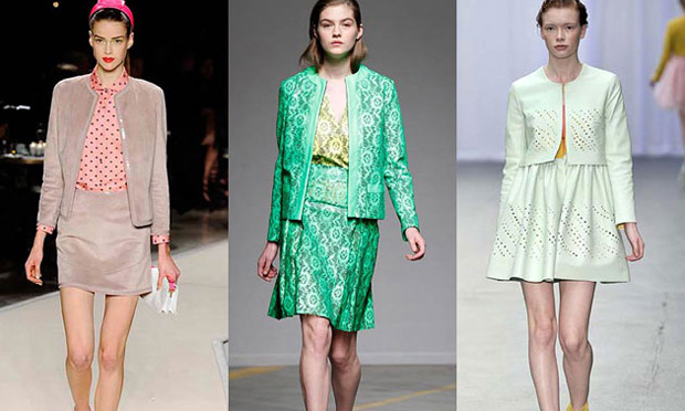 Tailleur: estilistas revisitam o clássico Chanel Tailleur: estilistas revisitam o clássico Chanel