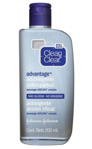 adstringente clean & clear