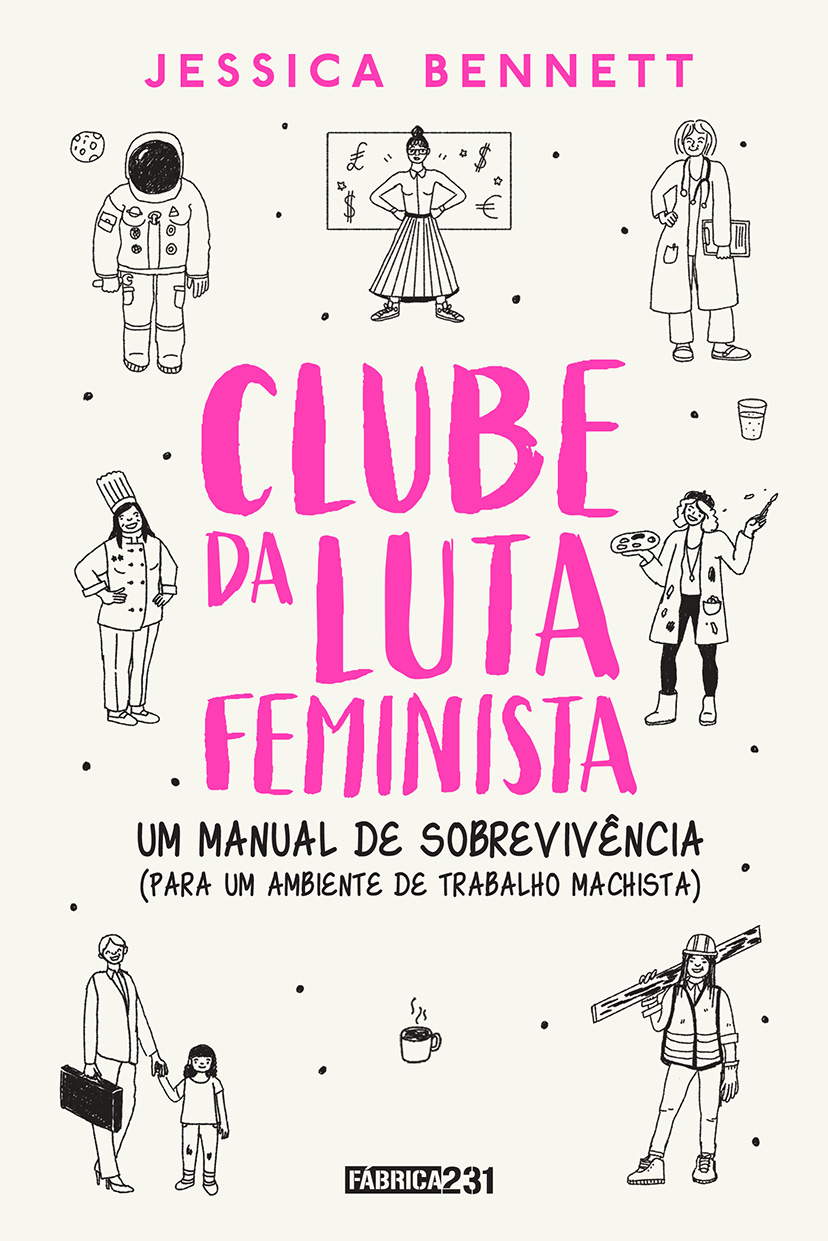 Capa do livro "Clube da Luta Feminista"