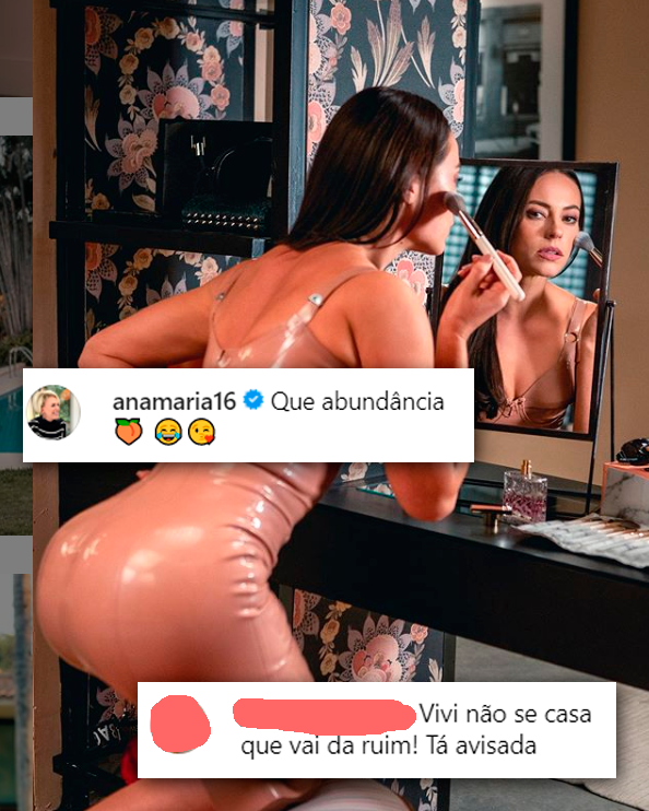 Vivi Guedes, de A Dona do Pedaço, no instagram