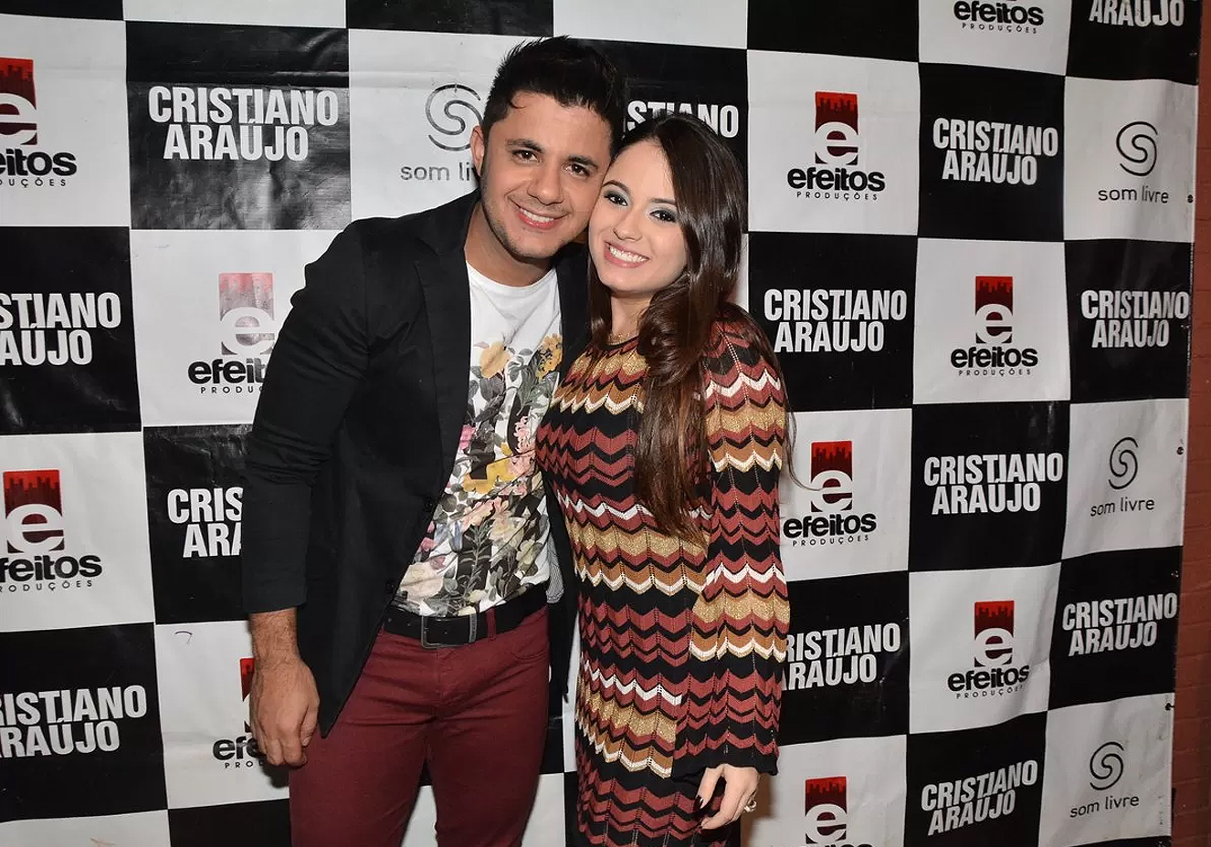 Foto: Cristiano Araújo estava acompanhado da namorada, Allana