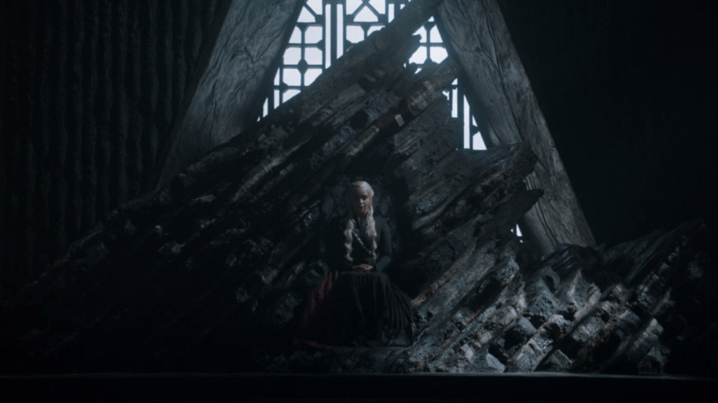 daenerys no trono game of thrones