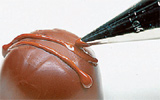 Decoração prática com chocolate
