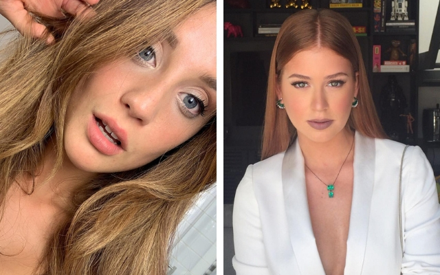 Marina Ruy Barbosa e Maria Pedraza Marina Ruy Barbosa e Maria Pedraza