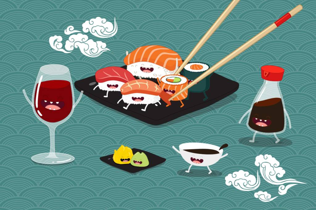 12 erros que você comete ao comer sushi e sashimi