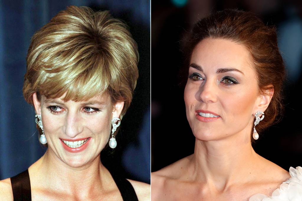 Princesa Diana e Kate Middleton Princesa Diana e Kate Middleton