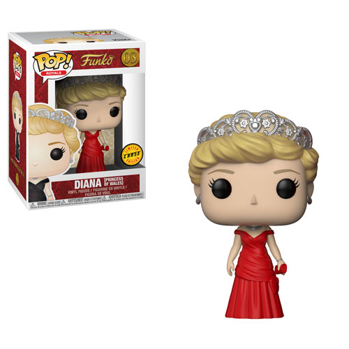 princesa diana funko vestido vermelho