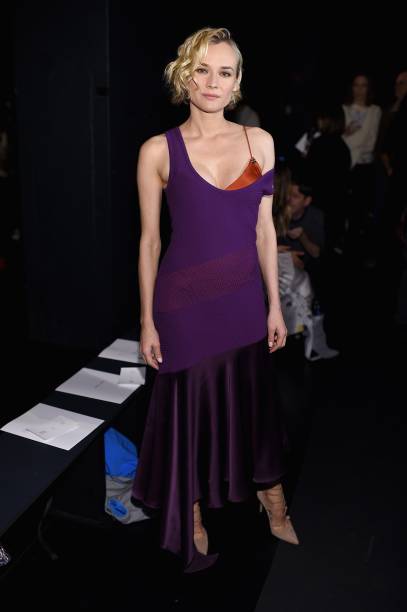 Diane Kruger no desfile de Prabal Gurung