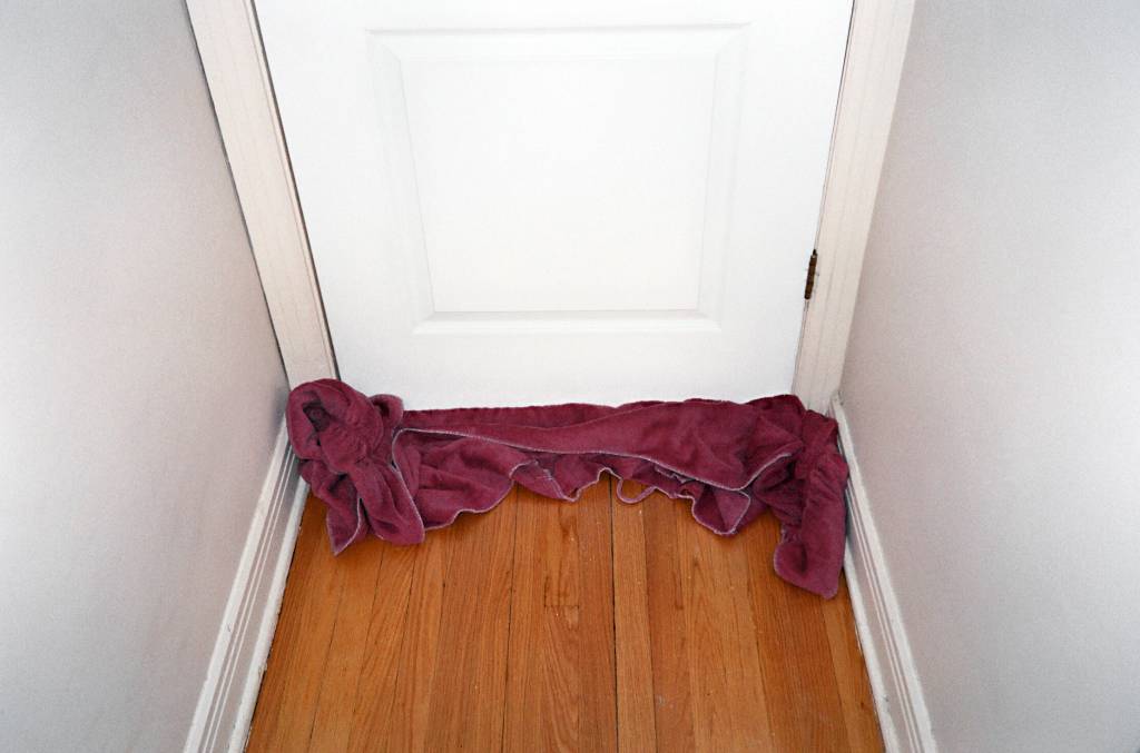 Towel Under Door