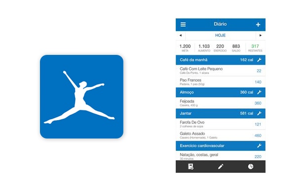7 aplicativos grátis para pegar firme na dieta e na academia