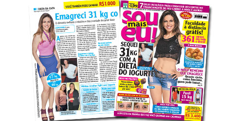 A dieta que emagrece 31 kg com iogurte A dieta que emagrece 31 kg com iogurte
