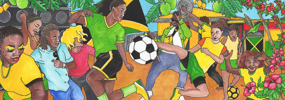 Doodle-da-seleção-da-Jamaica Doodle-da-seleção-da-Jamaica